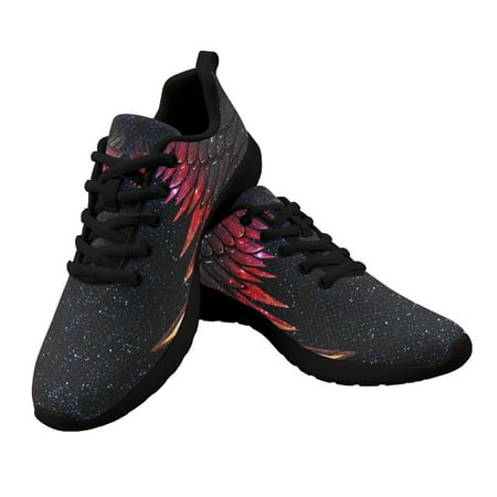 Hot Sale Mesh Men Women Running Shoes Wing Pattern Breathable Lace-Up Jogging Light Sneakers Outdoor Soft Shoes Plus Size 46
Hot Sale Mesh Men Women Running Shoes Wing Pattern Breathable Lace-Up Jogging Light Sneakers Outdoor Soft Shoes Plus Size 46