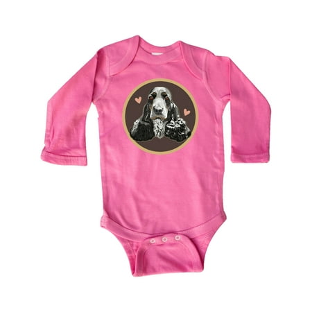 Inktastic English Springer Spaniel Cocker Spaniel Gift Baby Girl Long Sleeve Bodysuit
Inktastic English Springer Spaniel Cocker Spaniel Gift Baby Girl Long Sleeve Bodysuit