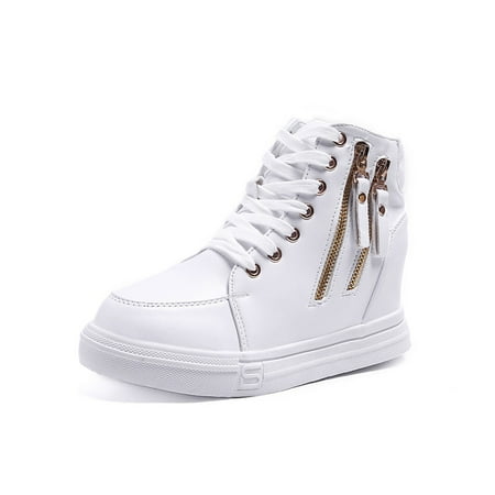 Thick-soled High-top Women s Shoes Spring And Autumn Lace-up White Shoes Casual Women s Shoes
Thick-soled High-top Women s Shoes Spring And Autumn Lace-up White Shoes Casual Women s Shoes