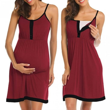 Kiplyki Wholesale Woman Solid Sling Sleeveless Pregnant Feeding Dress Maternity Nursing Dress
Kiplyki Wholesale Woman Solid Sling Sleeveless Pregnant Feeding Dress Maternity Nursing Dress