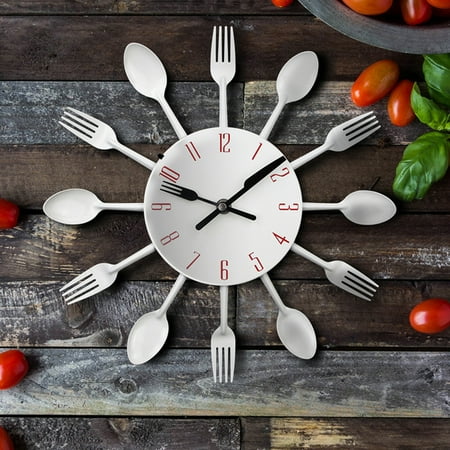 SEAFEI Modern Cutlery Knife Fork Spoons Quartz Wall Clock Analog Home Office Decoration
SEAFEI Modern Cutlery Knife Fork Spoons Quartz Wall Clock Analog Home Office Decoration