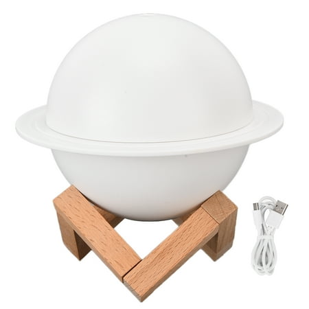 300ML Saturn Shape Humidifier with 3 Color LED Night Light USB Powered Innovative Gift for Bedroom Office
300ML Saturn Shape Humidifier with 3 Color LED Night Light USB Powered Innovative Gift for Bedroom Office