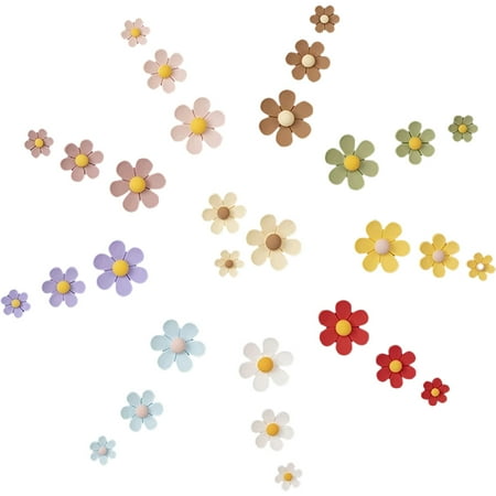 27 pcs Fridge Magnets Flower Refrigerator Magnets Cute Flower Fridge Magnets for Decor
27 pcs Fridge Magnets Flower Refrigerator Magnets Cute Flower Fridge Magnets for Decor