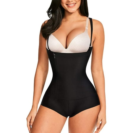 Nebility Women Latex Waist Trainer Bodysuit Slim Full Body Zipper Shapewear Tummy Control Corset(Black OOL)
Nebility Women Latex Waist Trainer Bodysuit Slim Full Body Zipper Shapewear Tummy Control Corset(Black OOL)