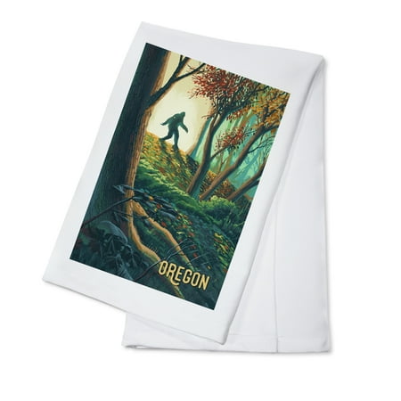 Oregon Wanderer Bigfoot in Forest (100% Cotton Tea Towel Decorative Hand Towel Kitchen and Home)
Oregon Wanderer Bigfoot in Forest (100% Cotton Tea Towel Decorative Hand Towel Kitchen and Home)