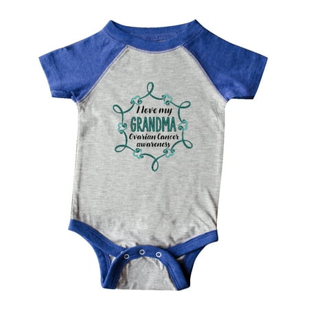 Inktastic I Love My Grandma Ovarian Cancer Awareness Gift Baby Boy or Baby Girl Bodysuit
Inktastic I Love My Grandma Ovarian Cancer Awareness Gift Baby Boy or Baby Girl Bodysuit