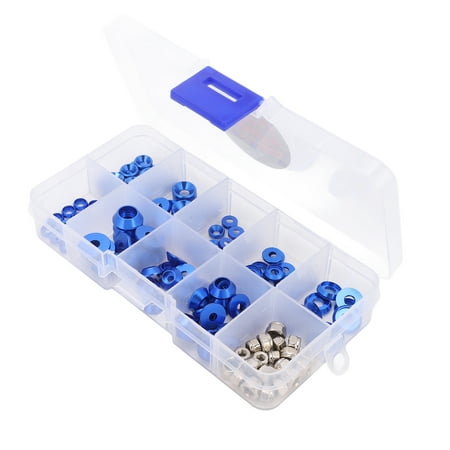 RC Flat Washer 125 Pcs RC Screw Washer Kit For 1/10 RC Car For RC Automobile Blue Red Gold
RC Flat Washer 125 Pcs RC Screw Washer Kit For 1/10 RC Car For RC Automobile Blue Red Gold