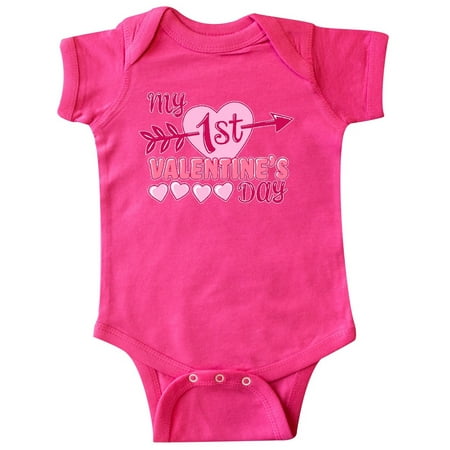 Inktastic My First Valentine s Day with Pink Heart and Arrow Gift Baby Boy or Baby Girl Bodysuit
Inktastic My First Valentine s Day with Pink Heart and Arrow Gift Baby Boy or Baby Girl Bodysuit