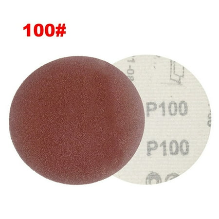 20pcs 5inch 125mm No Hole Hook and Loop Sanding Discs 60-2000 Grit Sandpaper