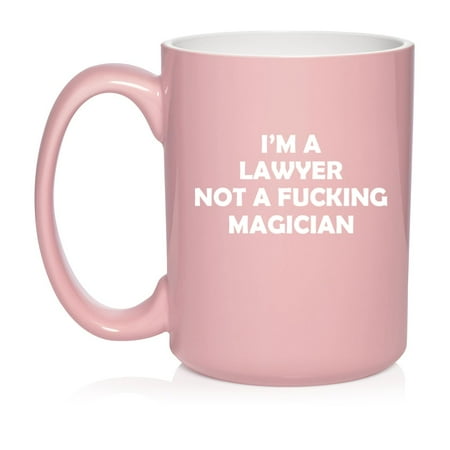 I m A Lawyer Not A Magician Funny Law School Student Lawyer Paralegal Gift Ceramic Coffee Mug Tea Cup Gift (15oz Light Pink)
I m A Lawyer Not A Magician Funny Law School Student Lawyer Paralegal Gift Ceramic Coffee Mug Tea Cup Gift (15oz Light Pink)