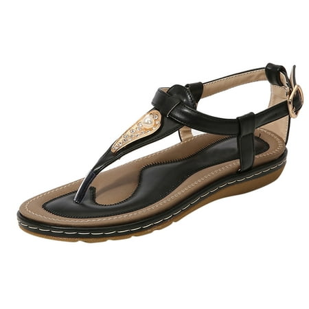 Womens Sandals Women S Sandals Shoes Wedges Fashion Buckle Strap Sandals Summer Flip Flops Shoes for Women Women S Sandals Pu Black 39
Womens Sandals Women S Sandals Shoes Wedges Fashion Buckle Strap Sandals Summer Flip Flops Shoes for Women Women S Sandals Pu Black 39