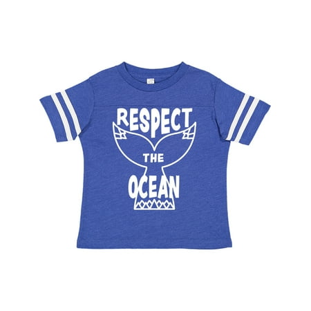 Inktastic Respect The Ocean with Whale Tail Gift Toddler Boy or Toddler Girl T-Shirt
Inktastic Respect The Ocean with Whale Tail Gift Toddler Boy or Toddler Girl T-Shirt