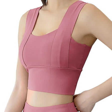 Entyinea Women s Seamless Sports Bra Seamless Padded Sports Bra Wirefree High Impact Gym Yoga Cami Bras Pink XXL
Entyinea Women s Seamless Sports Bra Seamless Padded Sports Bra Wirefree High Impact Gym Yoga Cami Bras Pink XXL