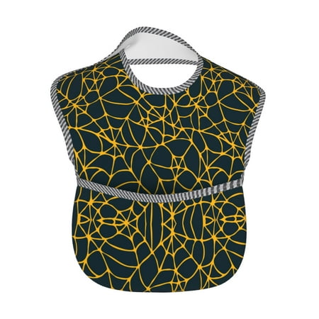 Baby Bibs Waterproof Toddler Bib Spider Web Pattern 0 Big Feeding Bib With Pocket For Infant
Baby Bibs Waterproof Toddler Bib Spider Web Pattern 0 Big Feeding Bib With Pocket For Infant