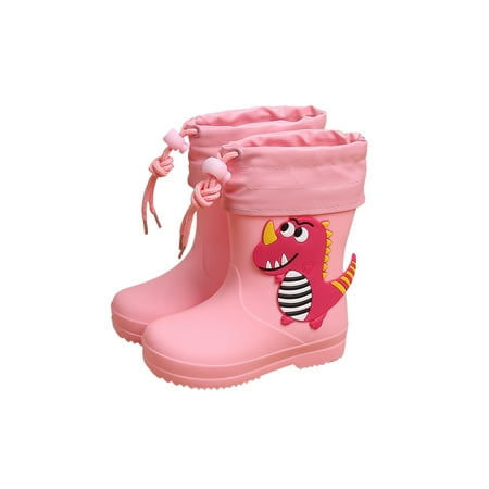 Rotosw Chidren Rain Boots Lightweight Garden Shoes Waterproof Rainboot Cute Non Slip Mid Calf Boot Outdoor Slip-On Pink Style C Removable Plush Liner 12C
Rotosw Chidren Rain Boots Lightweight Garden Shoes Waterproof Rainboot Cute Non Slip Mid Calf Boot Outdoor Slip-On Pink Style C Removable Plush Liner 12C