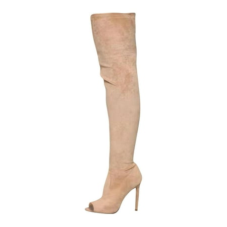Winter Savings Clearance Deals 2022! Hvyes Women s Suede Over The Knee Boots Side Zipper Fish Mouth Open Toe High Heel Stretch Boots
Winter Savings Clearance Deals 2022! Hvyes Women s Suede Over The Knee Boots Side Zipper Fish Mouth Open Toe High Heel Stretch Boots