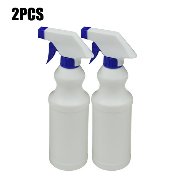 Juslike Plastic Spray Bottles Leak Proof Technology Empty Handheld Spray Bottle Universal Spray Bottle, Adjustable Nozzle - Mist & Stream Modes, 17 oz Pack of 2