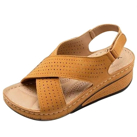 Women s Summer Casual Sandals Heightening Breathable Hollowed Shoes for Daily Wear Summer Dressy Party 39 Turmeric
Women s Summer Casual Sandals Heightening Breathable Hollowed Shoes for Daily Wear Summer Dressy Party 39 Turmeric