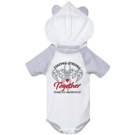 Inktastic Diabetes Awareness Gray Ribbon Red Heart Gift Baby Boy or Baby Girl Bodysuit
Inktastic Diabetes Awareness Gray Ribbon Red Heart Gift Baby Boy or Baby Girl Bodysuit