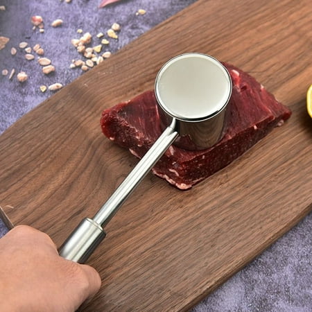 Meat Tenderizer Stainless Steel Meat Tenderizer Meat Pounder Kitchen Meat Hammer Kitchen Supply
Meat Tenderizer Stainless Steel Meat Tenderizer Meat Pounder Kitchen Meat Hammer Kitchen Supply