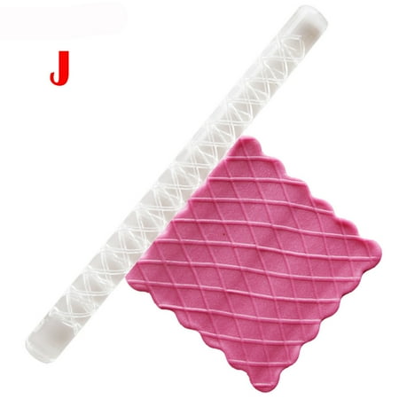 NIUREDLTD Embossing Acrylic Rolling Pin Fondant Sugar Craft Cake Baking Decorating Tool
NIUREDLTD Embossing Acrylic Rolling Pin Fondant Sugar Craft Cake Baking Decorating Tool