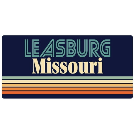 Leasburg Missouri 5 x 2.5-Inch Fridge Magnet Retro Design 
Leasburg Missouri 5 x 2.5-Inch Fridge Magnet Retro Design