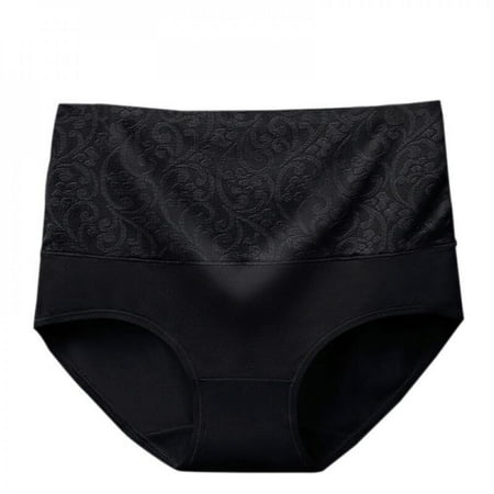 Abcelit Women High Waist Cotton Jacquard Briefs Plus Size Female Solid Color Panties Breathable Underwear
Abcelit Women High Waist Cotton Jacquard Briefs Plus Size Female Solid Color Panties Breathable Underwear