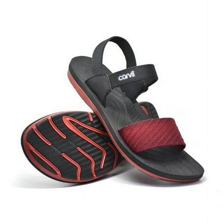 Carvil Sandals 54.LOR.001.18.40 Loreina Women Elastic-Strap Flat Sandals Black & Red - Size 40
Carvil Sandals 54.LOR.001.18.40 Loreina Women Elastic-Strap Flat Sandals Black & Red - Size 40