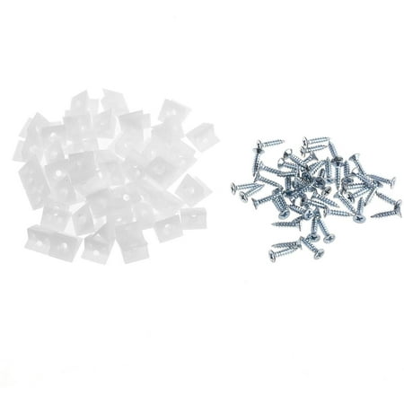50pcs White Color Plastic Furniture Chest Drawer Bottom Repair Fixing Mend Mending Wedges with Screws
50pcs White Color Plastic Furniture Chest Drawer Bottom Repair Fixing Mend Mending Wedges with Screws