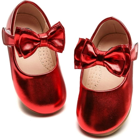 Girls Mary Jane Dress Shoes Front Bow Ballerina Flats Princess Wedding Party School Shoes (Toddler/Little Kid/Big Kid)
Girls Mary Jane Dress Shoes Front Bow Ballerina Flats Princess Wedding Party School Shoes (Toddler/Little Kid/Big Kid)