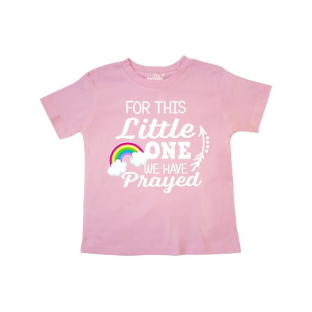Inktastic For This Little One We Have Prayed Gift Toddler Boy or Toddler Girl T-Shirt
Inktastic For This Little One We Have Prayed Gift Toddler Boy or Toddler Girl T-Shirt