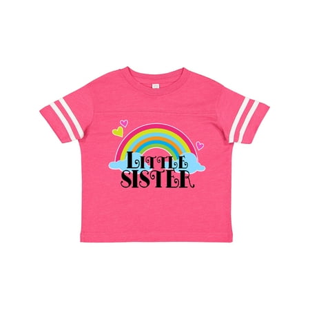 Inktastic Little Sister Outfit Cute Rainbow Gift Toddler Toddler Girl T-Shirt
Inktastic Little Sister Outfit Cute Rainbow Gift Toddler Toddler Girl T-Shirt