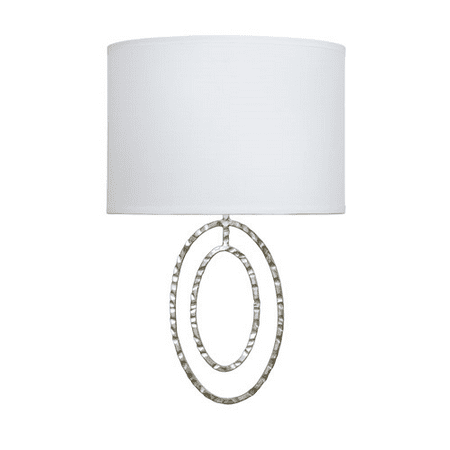 Wall Sconces 2 Light With Antique Silver White Silk Steel Candelabra 9 inch 120 Watts - World of Lighting
Wall Sconces 2 Light With Antique Silver White Silk Steel Candelabra 9 inch 120 Watts - World of Lighting