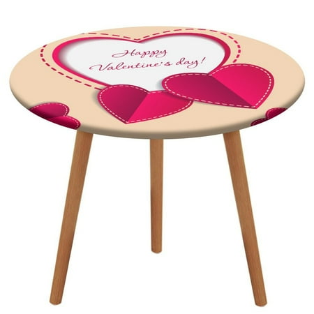 Bybiment Round Fitted Tablecloth with Elastic Edge Valentine Day Card Paper Hearts Decorative Tablecloth Table Cover 39 Inch
Bybiment Round Fitted Tablecloth with Elastic Edge Valentine Day Card Paper Hearts Decorative Tablecloth Table Cover 39 Inch