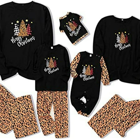 Fanvereka Family Matching Pajamas Christmas Trees Printed Leopard Sleepwear Homewear
Fanvereka Family Matching Pajamas Christmas Trees Printed Leopard Sleepwear Homewear