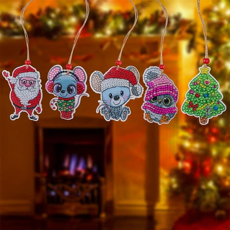 Goory Xmas Art Kits DIY Rhinestone Pendant Santa Claus Cute Christmas Diamond Ornaments Socks Holiday Crafts Tree Decor Hanging Style-K
Goory Xmas Art Kits DIY Rhinestone Pendant Santa Claus Cute Christmas Diamond Ornaments Socks Holiday Crafts Tree Decor Hanging Style-K