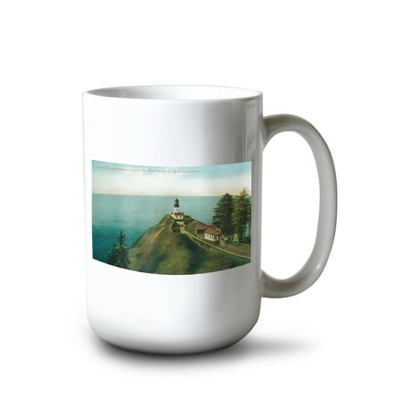 15 fl oz Ceramic Mug Cape Disappointment Lighthouse Washington Coast Dishwasher & Microwave Safe
15 fl oz Ceramic Mug Cape Disappointment Lighthouse Washington Coast Dishwasher & Microwave Safe