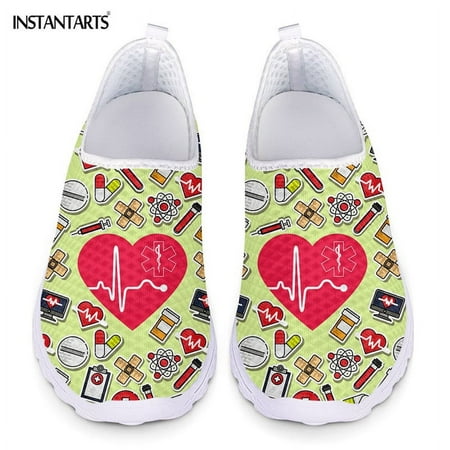 New Style Women Flats Shoes Nursing Heart Rate Printing Casual Footwear Female Nurse Print Shoe Sneakers Light
New Style Women Flats Shoes Nursing Heart Rate Printing Casual Footwear Female Nurse Print Shoe Sneakers Light