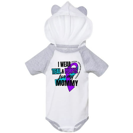 Inktastic Suicide Prevention I Wear Teal and Purple for My Mommy Gift Baby Boy or Baby Girl Bodysuit
Inktastic Suicide Prevention I Wear Teal and Purple for My Mommy Gift Baby Boy or Baby Girl Bodysuit