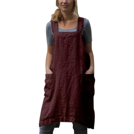 Japan Style Cotton Linen Aprons Solid Color Cross Bandage X Shape Back Kitchen Cooking Clothes
Japan Style Cotton Linen Aprons Solid Color Cross Bandage X Shape Back Kitchen Cooking Clothes