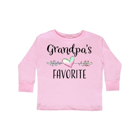 Inktastic Grandpas Favorite- Heart Grandchild Gift Toddler Boy or Toddler Girl Long Sleeve T-Shirt
Inktastic Grandpas Favorite- Heart Grandchild Gift Toddler Boy or Toddler Girl Long Sleeve T-Shirt