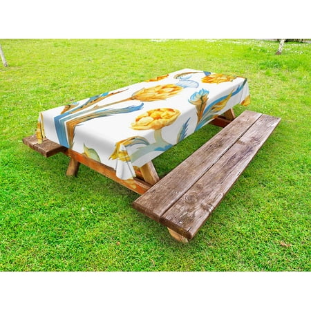 Artichoke Outdoor Tablecloth Abstract Colored Vegetables in Art Nouveau Watercolored Design Decorative Washable Fabric Picnic Tablecloth 58 X 104 Inches Sky Blue and Earth Yellow by Ambesonne
Artichoke Outdoor Tablecloth Abstract Colored Vegetables in Art Nouveau Watercolored Design Decorative Washable Fabric Picnic Tablecloth 58 X 104 Inches Sky Blue and Earth Yellow by Ambesonne