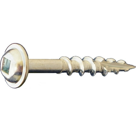 (4 000 Count) Daggerz DLRWSQZ08134 8 x 1-3/4 #2 SQUARE Screw