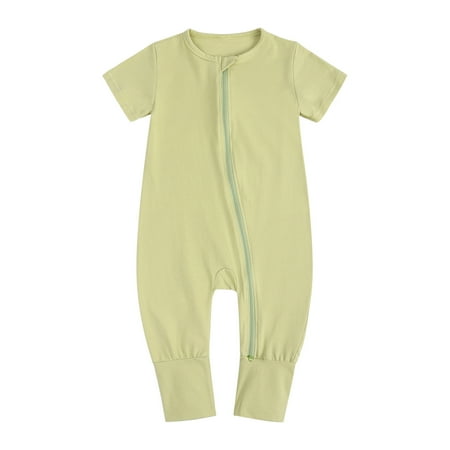 QIPOPIQ Toddler Girls Jumpsuits & Rompers Clearance Toddler Baby Boys Girls Cute Solid Color Short Sleeve Double Zipper Romper Jumpsuit
QIPOPIQ Toddler Girls Jumpsuits & Rompers Clearance Toddler Baby Boys Girls Cute Solid Color Short Sleeve Double Zipper Romper Jumpsuit
