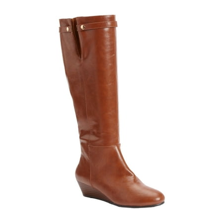 Comfortview Women s Wide Width The Ellington Wide Calf Boot