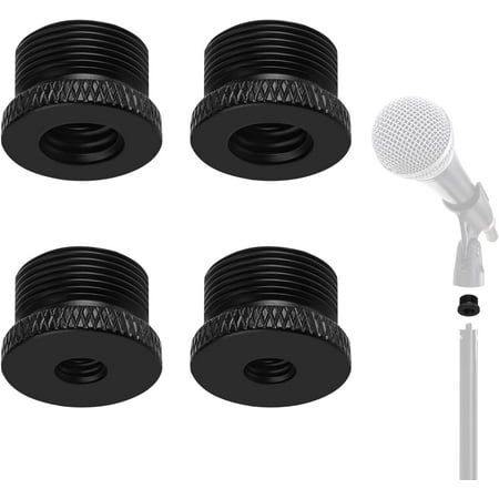 4 Pcs Mic Stand Adapter 2 Pcs 1/4 Female to 5/8 Male Screw Thread Adapter and 2 Pcs 5/8 Male To 3/8 Female Alloy Mic Adapter Screw Adapter
4 Pcs Mic Stand Adapter 2 Pcs 1/4 Female to 5/8 Male Screw Thread Adapter and 2 Pcs 5/8 Male To 3/8 Female Alloy Mic Adapter Screw Adapter