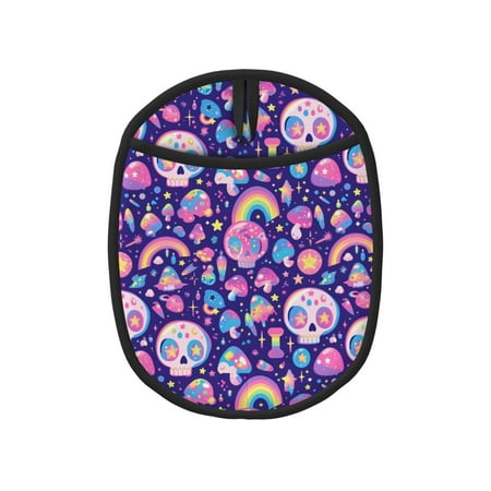 Sikiie Skull mushroom rainbow Silicone Pot Holders Oven Mitts Heat Resistant Hot Pads Non Slip Pot Holder for Kitchen Baking and Cooking 9.4 x 7.5 Inches
Sikiie Skull mushroom rainbow Silicone Pot Holders Oven Mitts Heat Resistant Hot Pads Non Slip Pot Holder for Kitchen Baking and Cooking 9.4 x 7.5 Inches