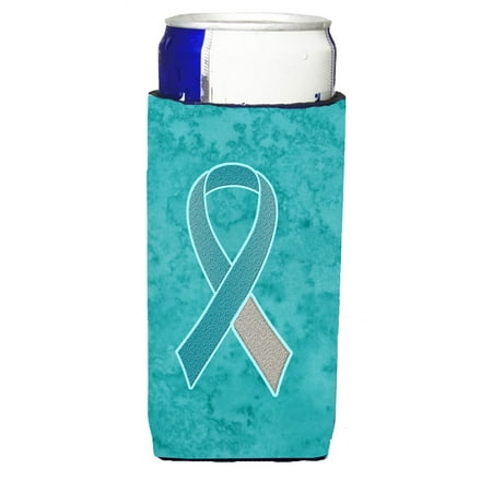 Carolines Treasures AN1215MUK Teal and White Ribbon for Cervical Cancer Awareness Ultra Beverage Insulators for slim
Carolines Treasures AN1215MUK Teal and White Ribbon for Cervical Cancer Awareness Ultra Beverage Insulators for slim