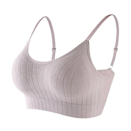 Lilgiuy Fashion Saving Women s Soft Wirefree Bras Women s Ruched Sports Bras Padded Workout Tops Medium Support Crop Tops
Lilgiuy Fashion Saving Women s Soft Wirefree Bras Women s Ruched Sports Bras Padded Workout Tops Medium Support Crop Tops
