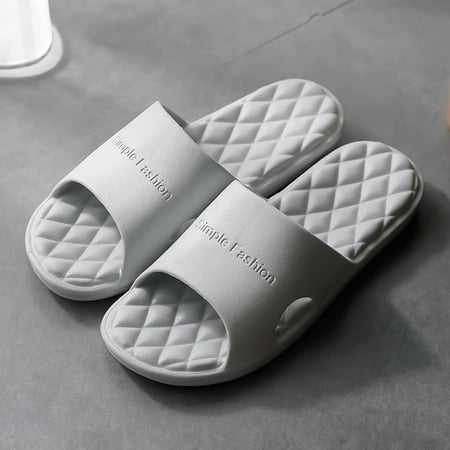 FAKKDUK Shower Slippers for Women and Men EVA Bathroom Pool Sandals Non Slip Comfy Soft Quick-drying Pillow Open Toe Slides Thick Sole Lightweight Spa House Shoes Indoor Outdoor 270&Gray
FAKKDUK Shower Slippers for Women and Men EVA Bathroom Pool Sandals Non Slip Comfy Soft Quick-drying Pillow Open Toe Slides Thick Sole Lightweight Spa House Shoes Indoor Outdoor 270&Gray